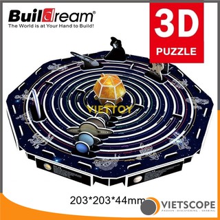 Bộ lắp ráp mô hình 3D Buildream Hệ mặt trời - Solar System - MH008