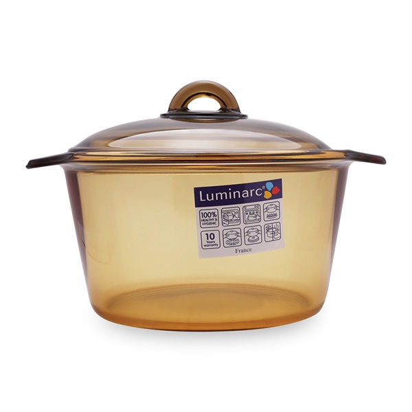 Nồi thủy tinh Luminarc  Vitro Blooming 3L – Sản xuất tại Pháp