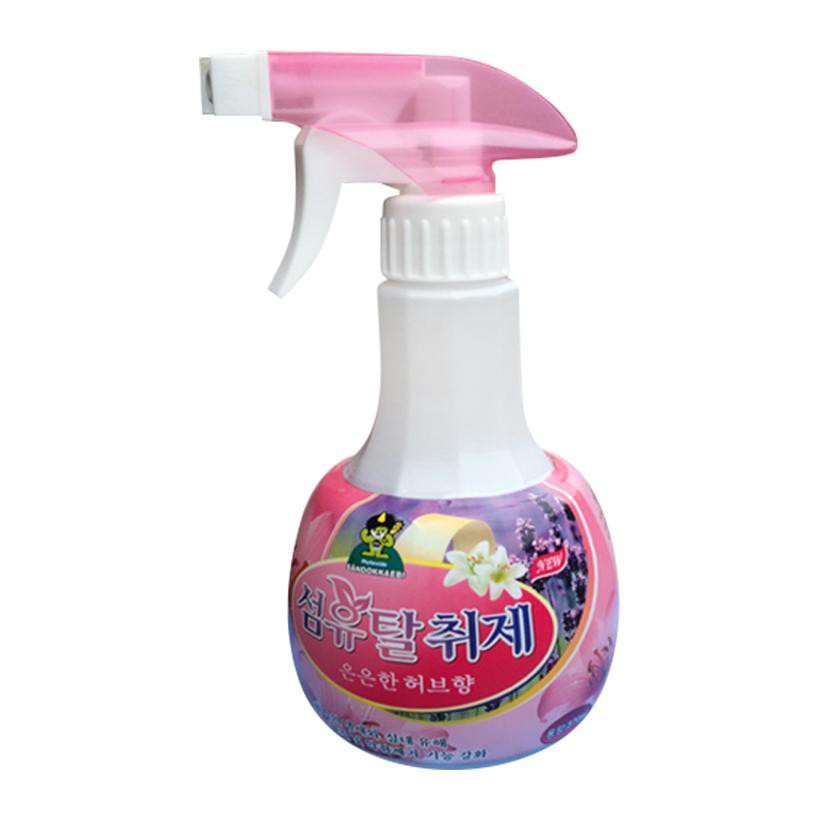 Nước hoa xịt khử mùi vải vóc quần áo Sandokkaebi 370ml thảo mộc êm dịu