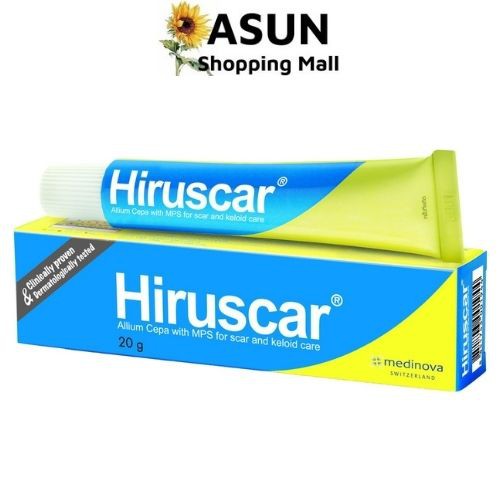 Gel Hỗ Trợ Làm Mờ Sẹo Hiruscar Gel Allium Cepa With Mps For Scar And Keloid Care 5g, 20g Thụy Sĩ