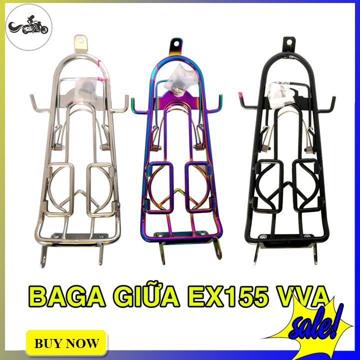 Baga giữa Inox 10li cho xe Exciter 155 siêu hot