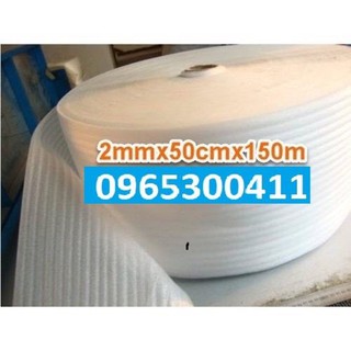 HOẢ TỐC Xốp Foam trắng 53cm x 150m dày 2mm