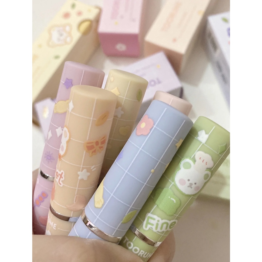 [Mã 2712FMCGSALE giảm 8% đơn 500K] [TOORUNE] Son dưỡng ẩm môi Toorune Love Bear | WebRaoVat - webraovat.net.vn