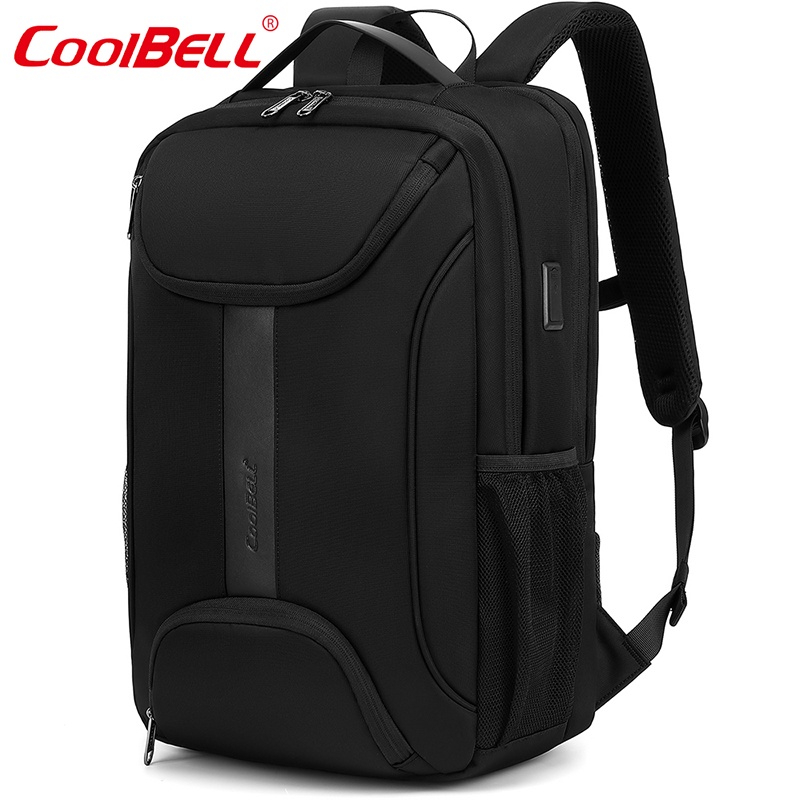 Balo Nam Nữ Cao Cấp, Công Sở, Laptop, Balo chất trượt Nước, Đi Chơi, Du Lịch - CB 8255 Chính Hãng Coolbell - BH 3 Năm