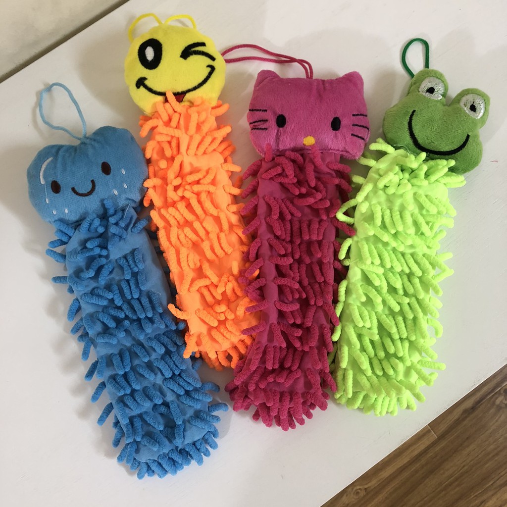 KHĂN LAU TAY SAN HÔ THÚ BÔNG - KHĂN LAU TAY SAN HÔ CÓ MÓC TREO | BigBuy360 - bigbuy360.vn