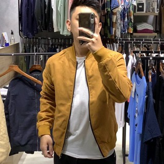 Áo khoác nam da lộn, áo khoác da lộn 3 màu cực đẹp VNXK