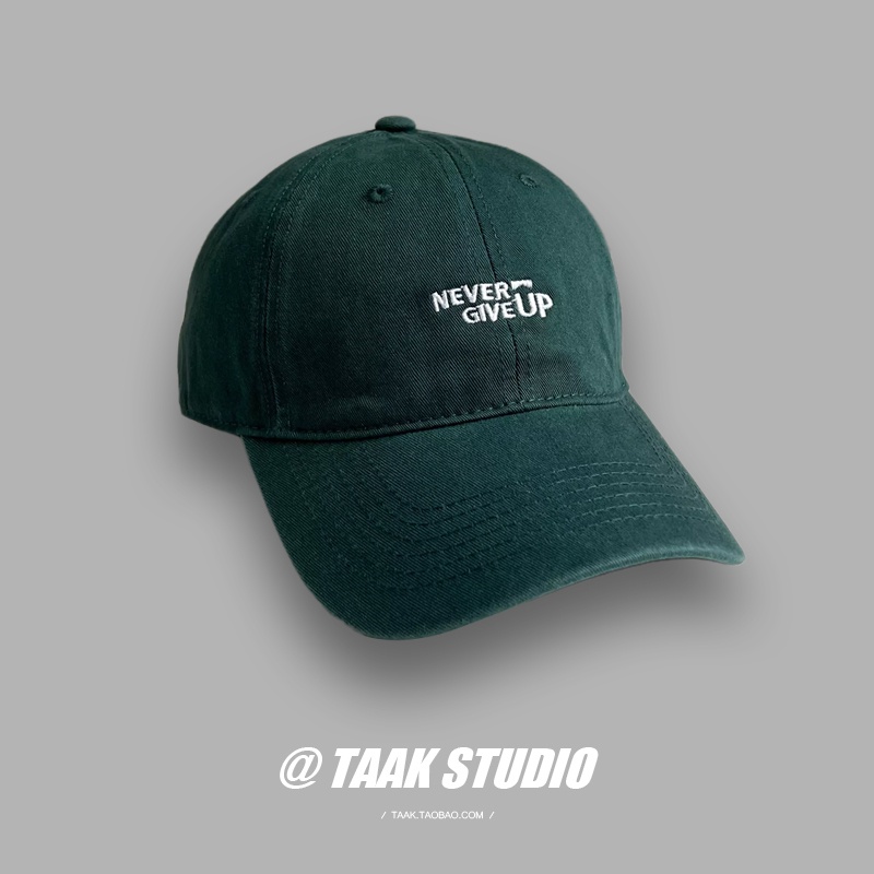 Mũ Lưỡi Trai Thêu Chữ &quot;NEVER GIVE UP&quot;
