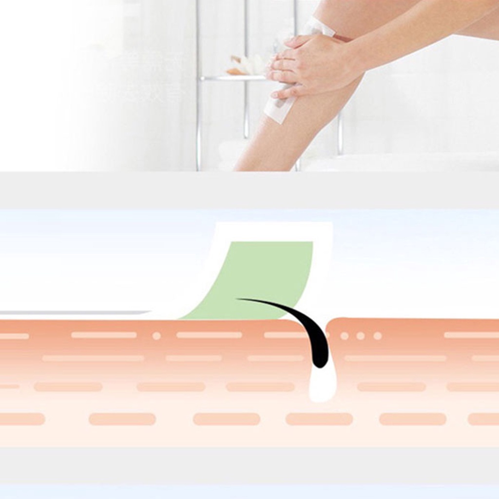 giấy sáp để tẩy lông 2 mặt tiện lợi Miếng dán tẩy lông chân toàn thân dưới cánh tay  Autumn063