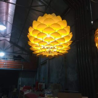 ĐÈN GỖ THẢ TRẦN TT0027