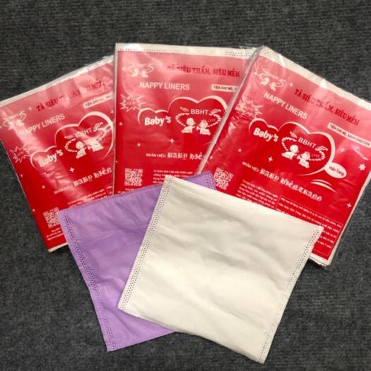 Miếng lót phân su tím Hiền Trang cho bé sơ sinh