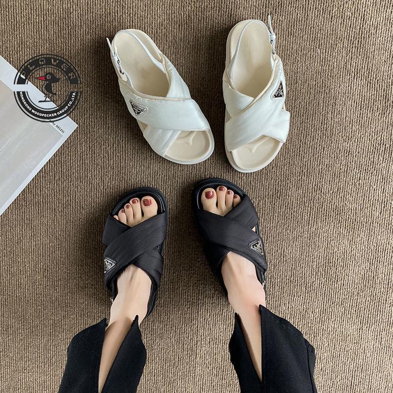 Giày sandal thiết kế mới kiểu dáng đơn giản thời trang mùa hè 2022 cho nữ