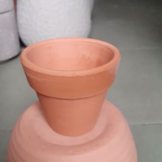 Chậu đất trồng cây mini 7k, 8x7cm