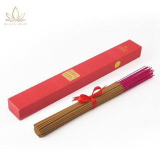 Nhang Trầm Hương -Hoàng Trầm -  Hoàng Hương 50Gr / Có tăm tre - Dài  30cm - 50 thanh