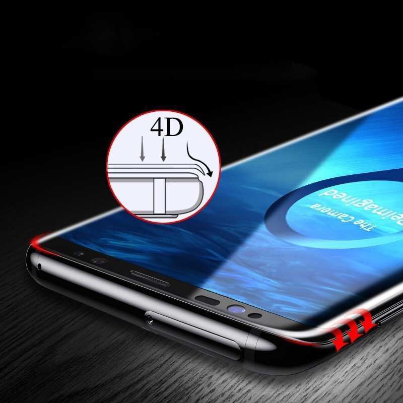 4D Full Tempered Glass Samsung S6 S7 S8 S9 S10 NOTE 8 9 10 PLUS PRO EDGE kính cường