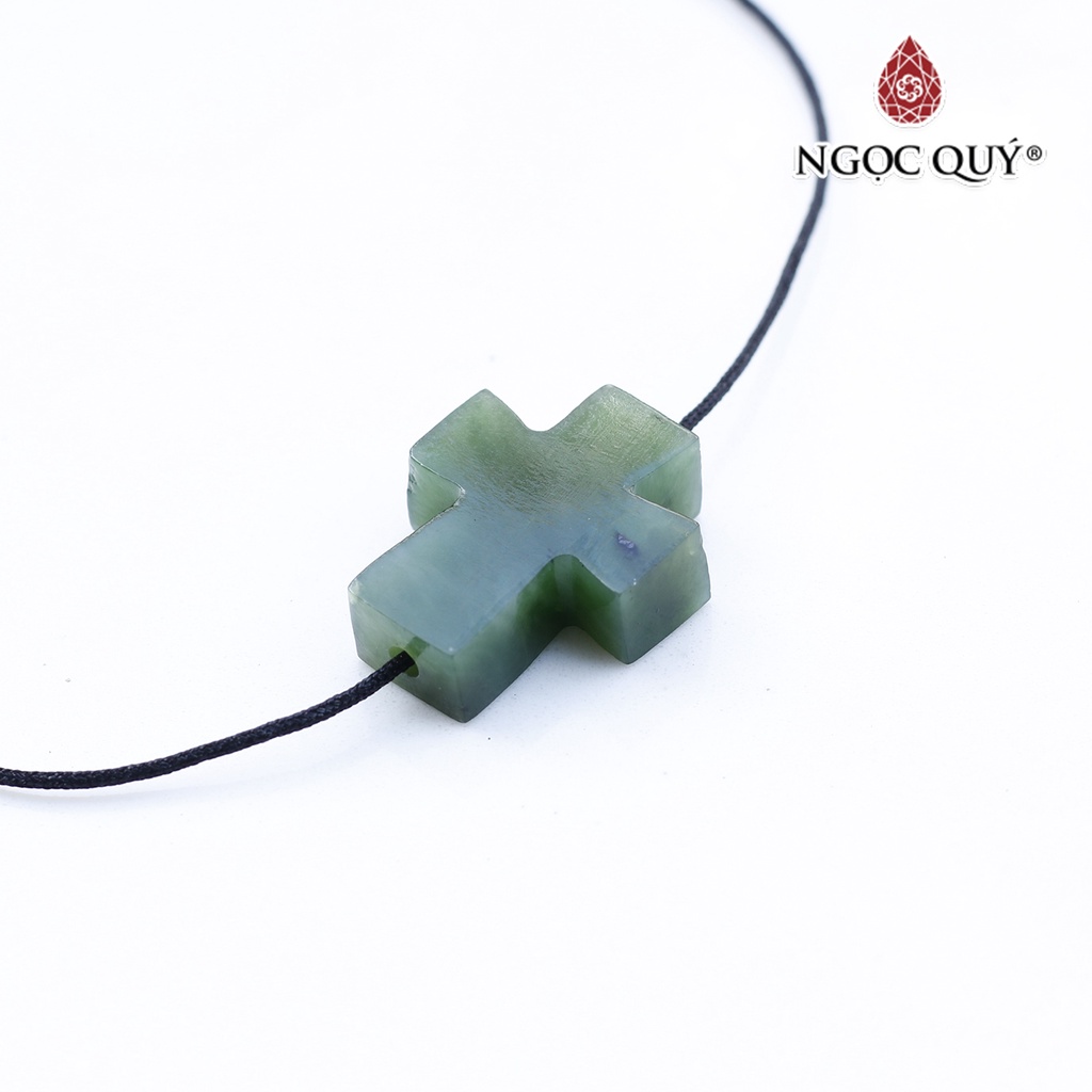 Mặt dây chuyền thánh giá xỏ ngang NB - Ngọc Quý