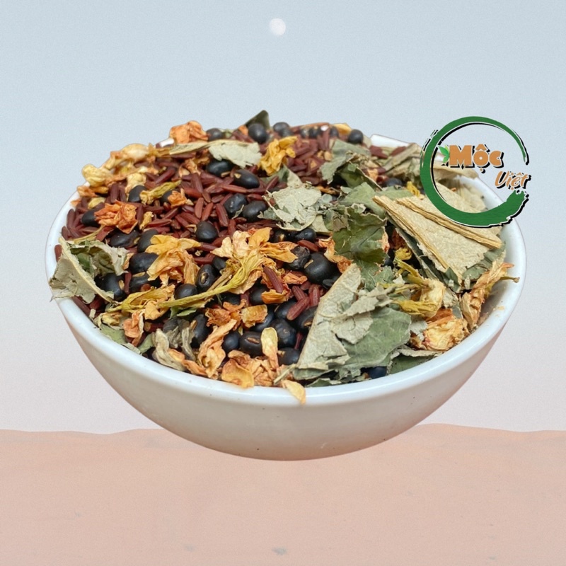 Trà gạo lứt - gói 1kg và 500g chính hãng Mộc Việt