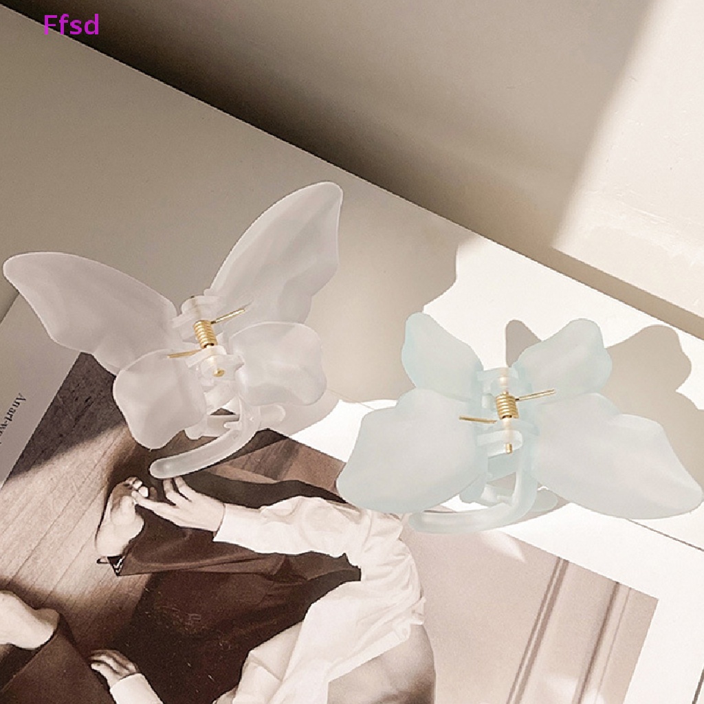 {Ffsd} Kẹp Tóc Càng Cua Nhuộm Màu Kẹo Thời Trang Cá Tính Nhiều Màu Sắc Dành Cho Bạn Nữ Bán Chạy