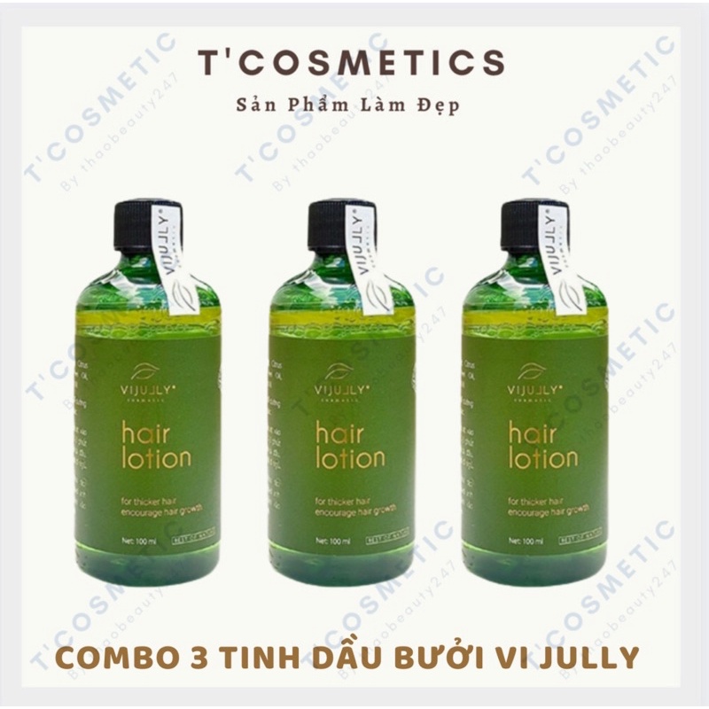 [Combo 3 Chai] Tinh Dầu Bưởi Vi Jully 100ml