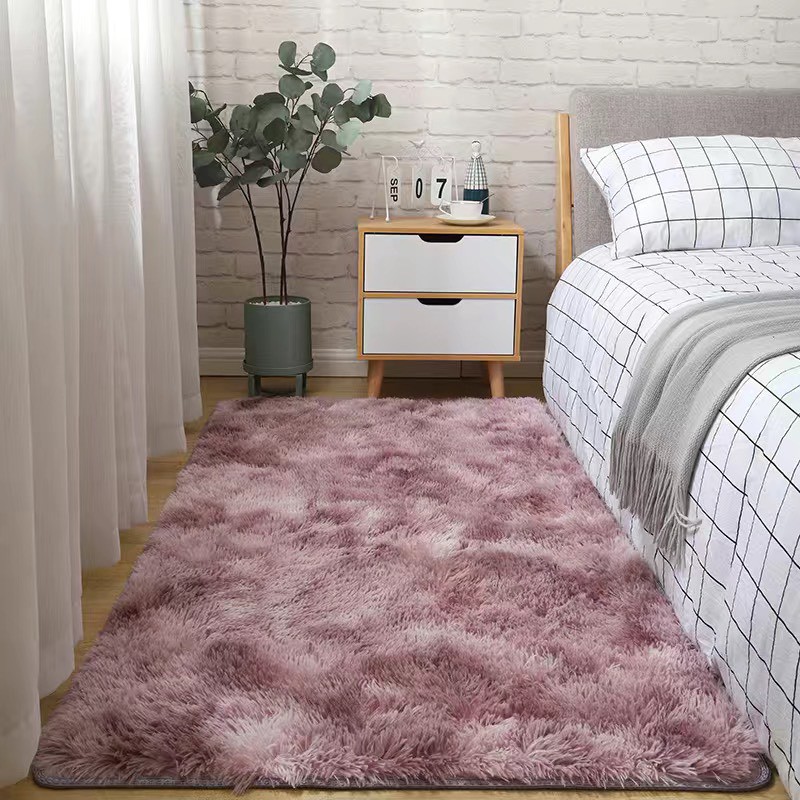 Thảm Lông Trải Sàn,Lót Sàn Chụp Ảnh Trang Trí Phòng Khách/ Phòng Ngủ Size 1m6x2m( Mặt Sau Chống Trượt )