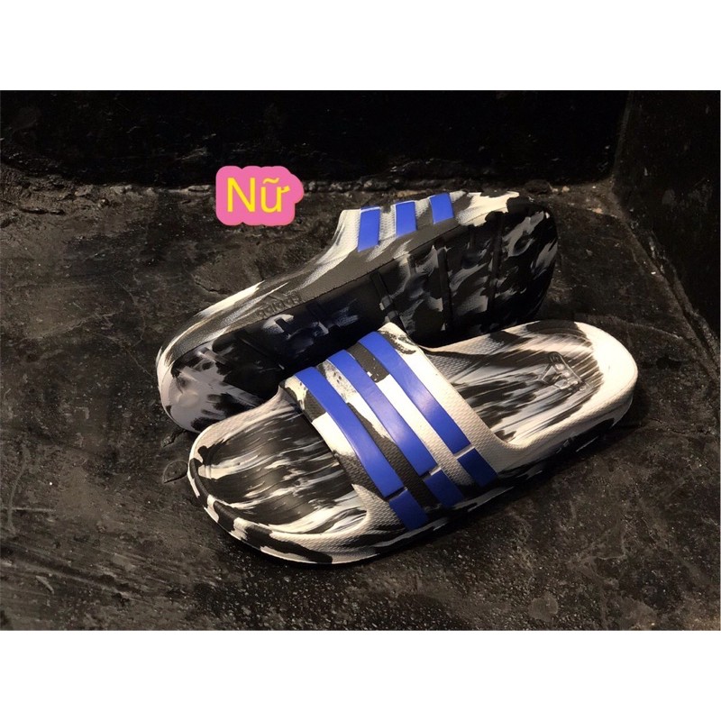 Dép nữ quai ngang cao cấp đẹp adidas nguyên khối loại 1 hàng xk