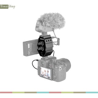 Bộ trộn micro stereo cho máy ảnh Boya BY-MP4
