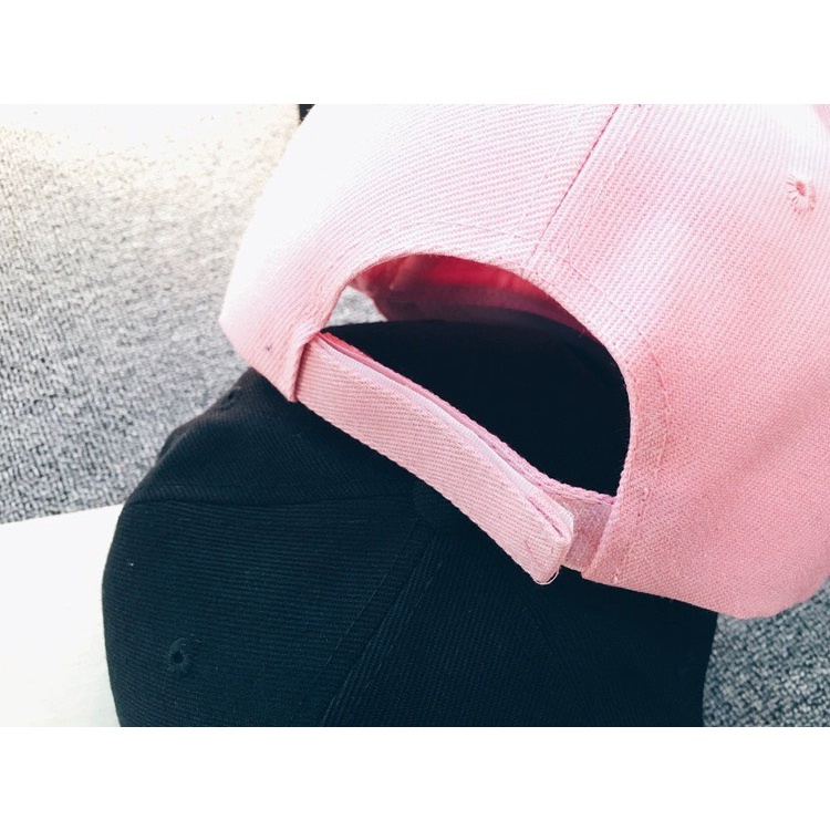 [Mã FAMARAL1 giảm 10K đơn 50K]Mũ Lưỡi Trai Nón Kết trơn Quai dán 423 Phong Cách Ulzzang Form Unisex Nam Nữ