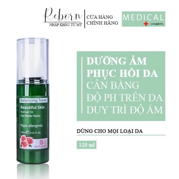 Nước hoa hồng - Toner REBORN 120ml