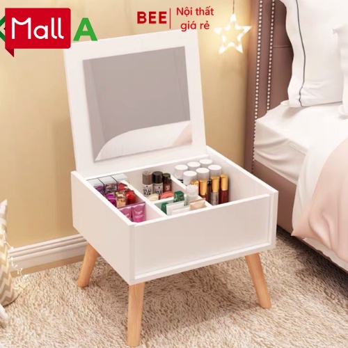 Bàn Trang Điểm Mini Đa Năng có thể làm tủ đầu giường IGA - GP152