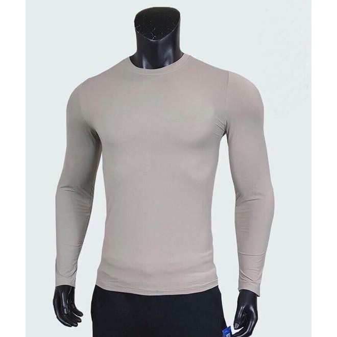 Áo giữ nhiệt nam - Áo dài tay thể thao tập gym nam - 4 chiều - co giãn - mềm mịn - khoe body - 6 màu trơn | BigBuy360 - bigbuy360.vn