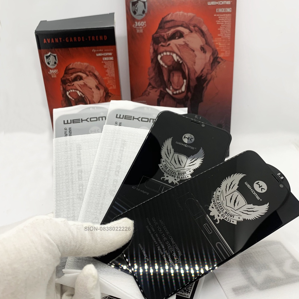 Kính cường lực KINGKONG chống nhìn trộm cho XsMax/11promax - hàng chính hãng