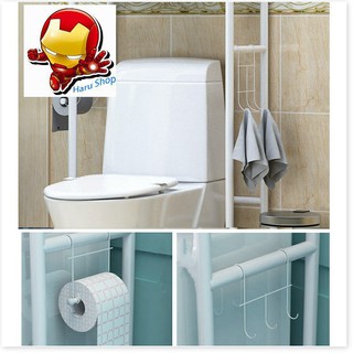Kệ 3 tầng đựng dụng cụ nhà vệ sinh tiết kiệm không gian