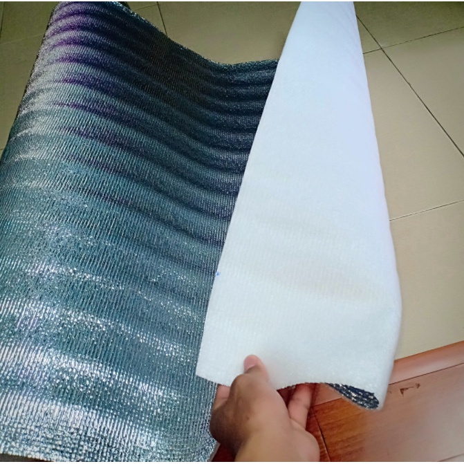 SET 2M2 tấm Xốp PE OPP cách nhiệt 1 mặt bạc dày 5mm KÍCH THƯỚC 2M X1M