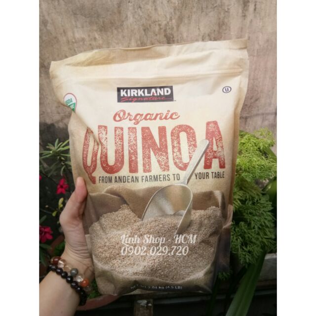 Hạt Diêm Mạch Hữu Cơ ( Quinoa Organic) Kirkland Mỹ