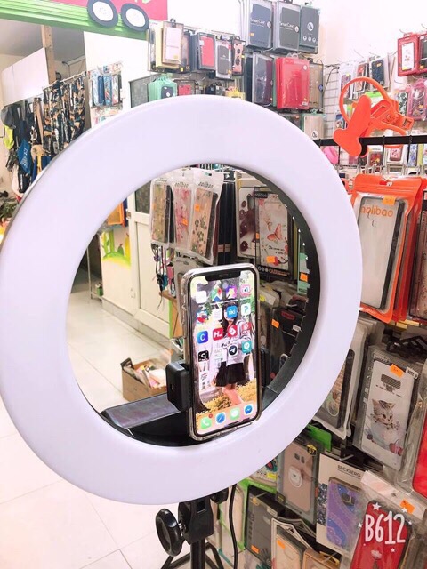 ĐÈN led Ring Livestream live 36cm- 26cm make up ,bán hàng,chụp hình,phun xăm  ‍♀️