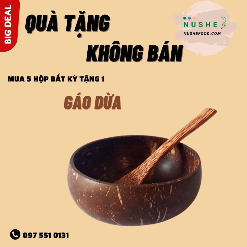 Bộ gáo dừa - SẢN PHẨM TẶNG KÈM KHÔNG BÁN