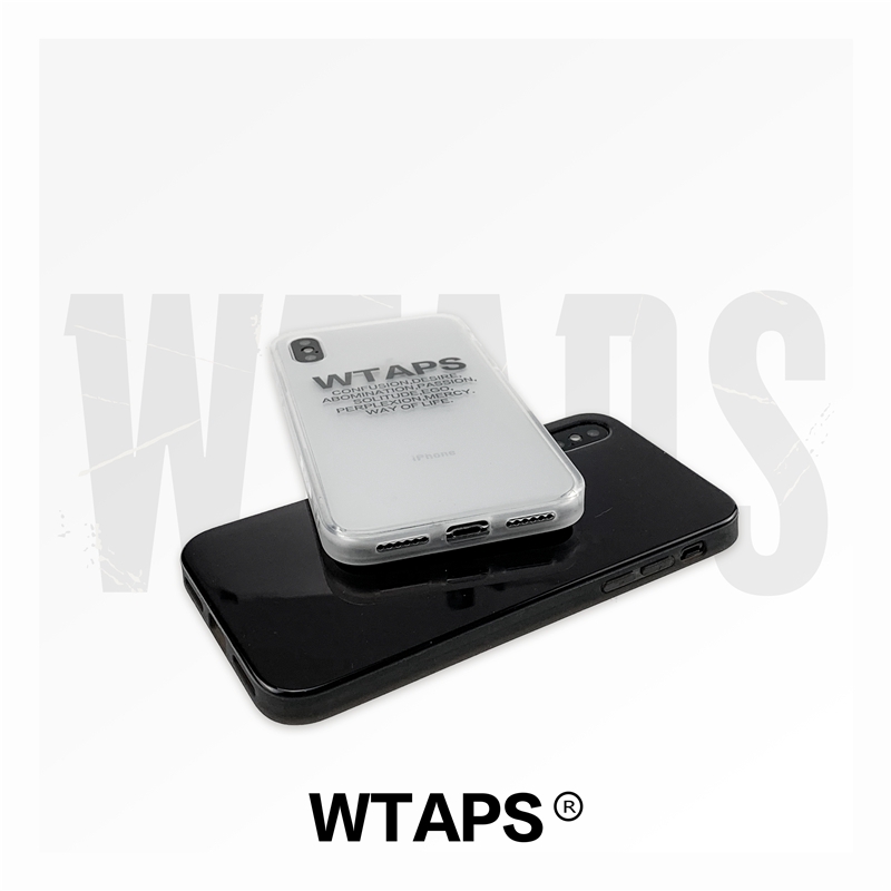 iPhone 12 Ốp điện thoại mềm trong suốt WTAPS cho iPhone 11 Pro max i7 i8 plus X XR XS MAX | BigBuy360 - bigbuy360.vn