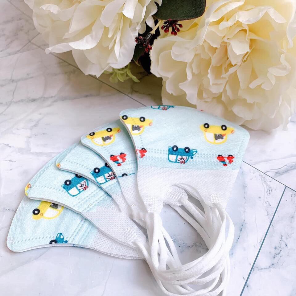 Khẩu trang kháng khuẩn chống bụi cho bé (set5c)