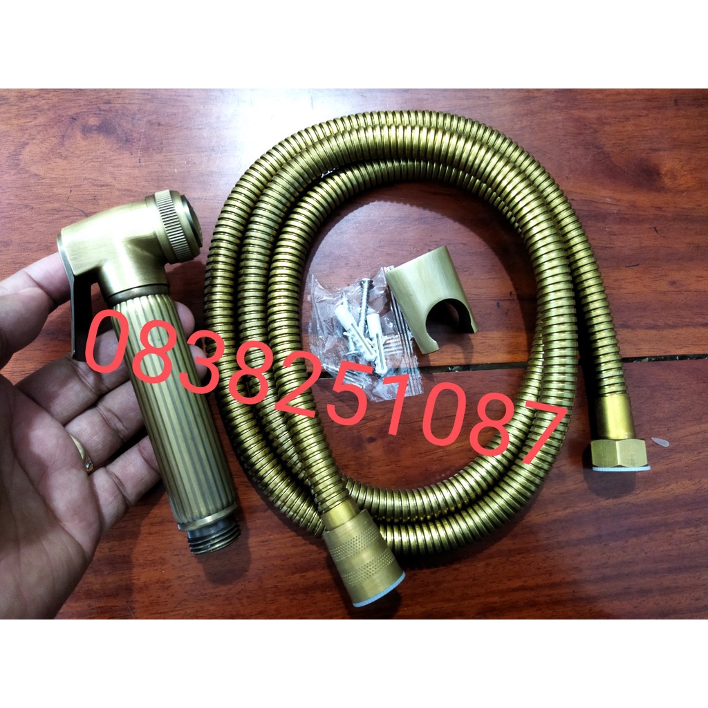 Vòi xịt vệ sinh bằng đồng cổ điển VX23