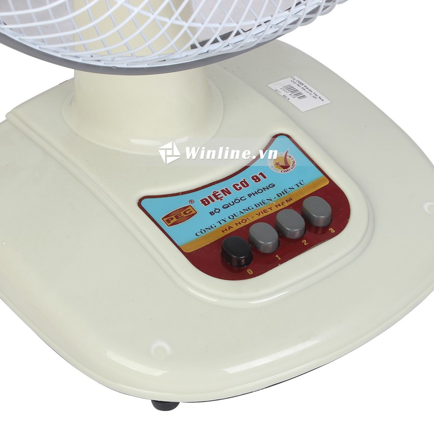Quạt bàn điện cơ 91 QB-300 sải cánh 30cm Chính Hãng Bộ Quốc Phòng