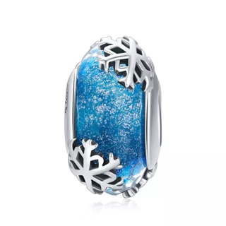 Charm glass hoa tuyết mùa đông