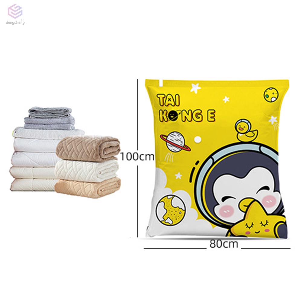 Túi Hút Chân Không Tiết Kiệm Không Gian Cho Quần Áo Gối Đồ Chơi