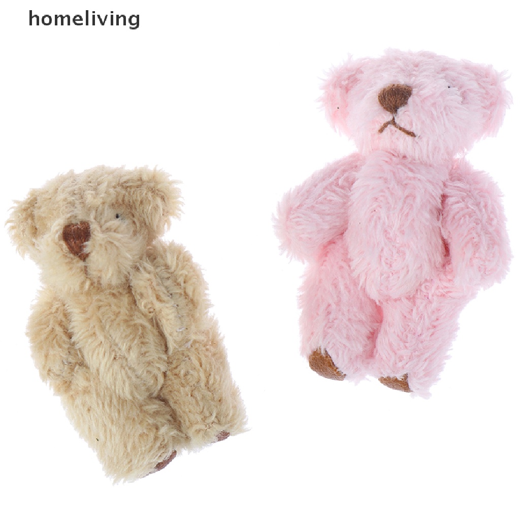 Gấu Bông Tóc Dài 4.5CM Dễ Thương Dùng Để Trang Trí Quần Áo / Điện Thoại