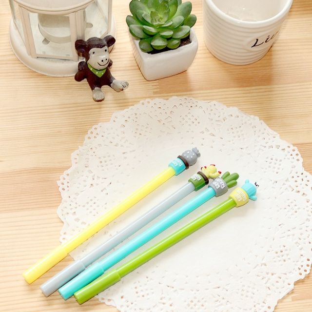 Bút Gel Nước Chậu Xương Rồng