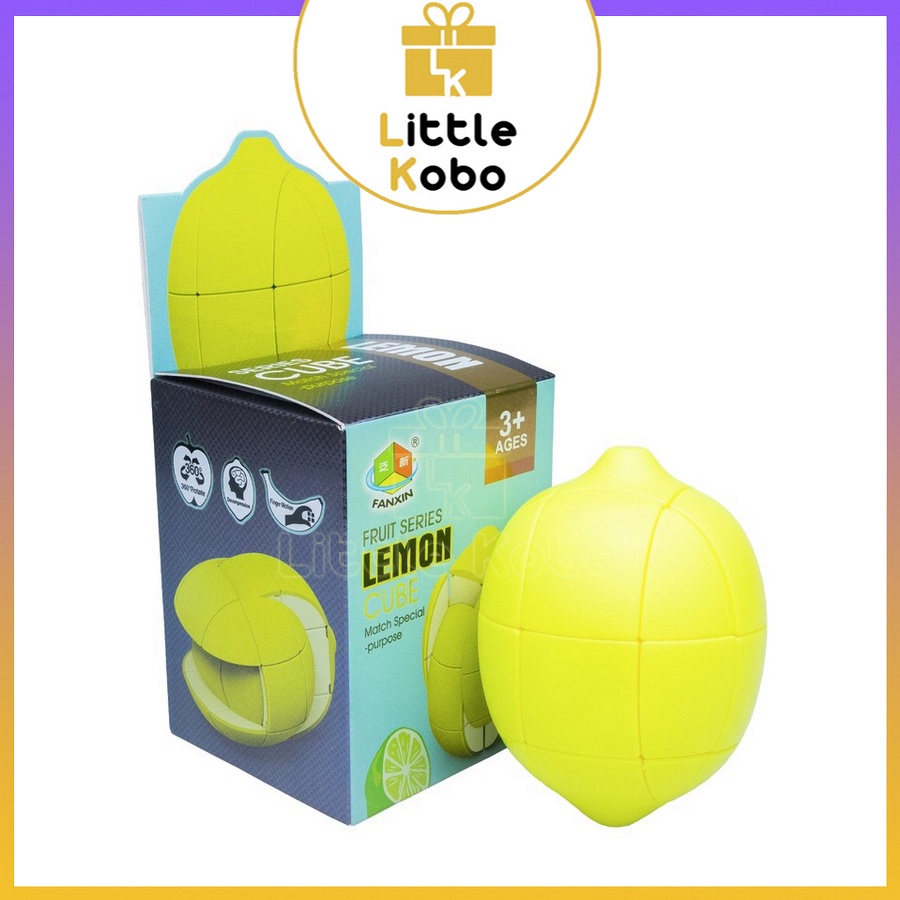 Bộ Sưu Tập Rubik Trái Cây FanXin Fruit Cube 3x3 Rubic Biến Thể Hoa Quả Các Loại Chanh Chuối Cam Đồ Chơi Trí Tuệ Trẻ Em