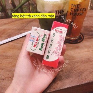 Combo kem mụn và serum Hoa Đào