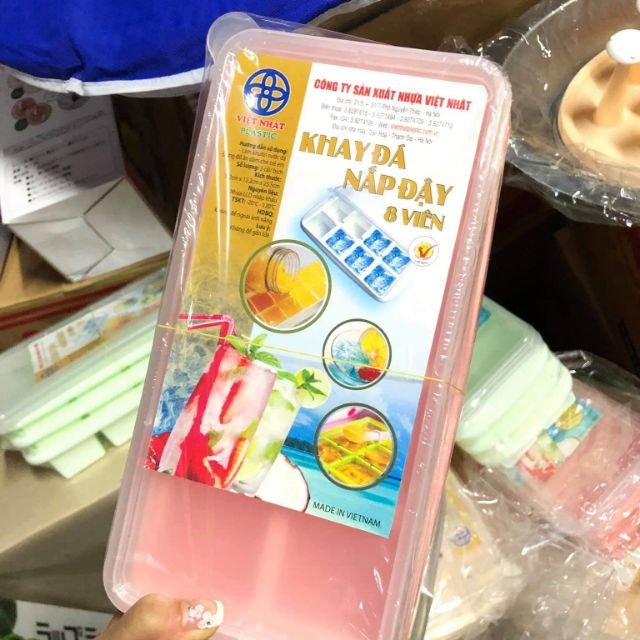 Khay đá có nắp đậy việt nhật
