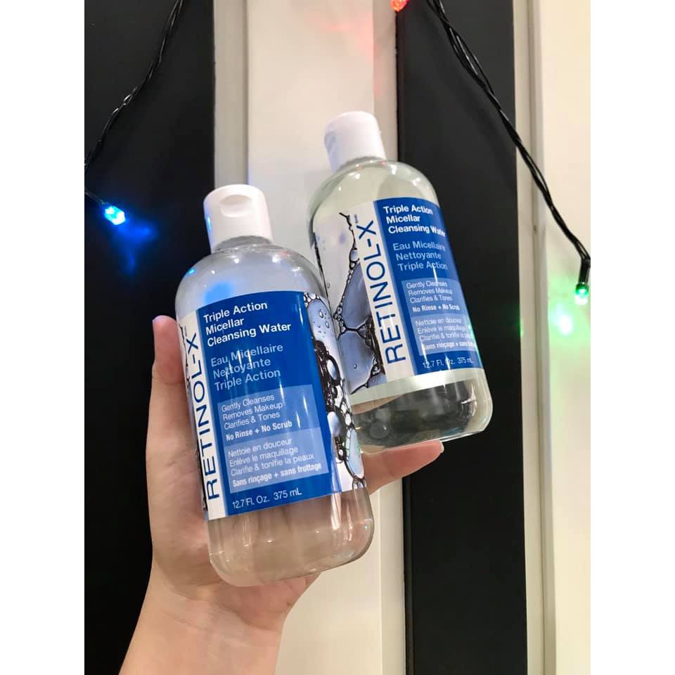 Nước tẩy trang RETINOL-X / Triple Action Micellar Cleansing Water