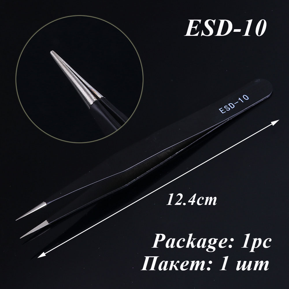 Nhíp nhổ lông mày/ gắp lông mi chống tĩnh điện nhỏ gọn tiện lợi