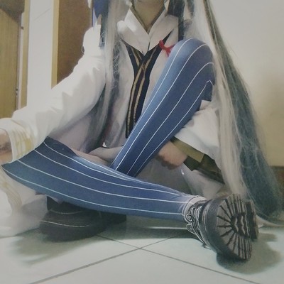 Set COSPLAY Miku Hatsune Snow quần áo tuyết hatune kimono vocaloid