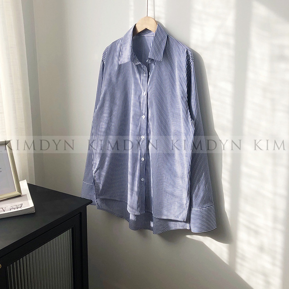 Áo sơ mi nữ oversize cá tính KimDyn